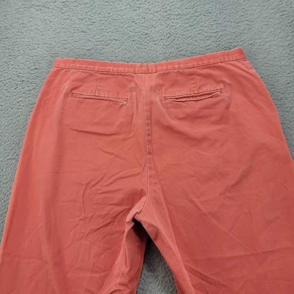 J.Crew Pants Womens 12 Pink Chinos Flat Front Barbiecore Classic Straight Leg - Picture 5 of 16